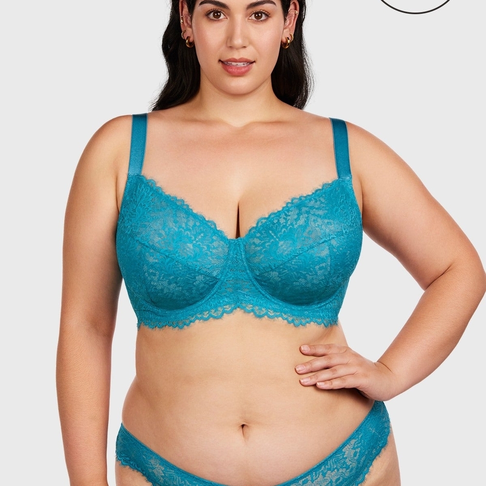 *NWT* HSIA Brand Lace Underwire Bra US 44G/EU 100G